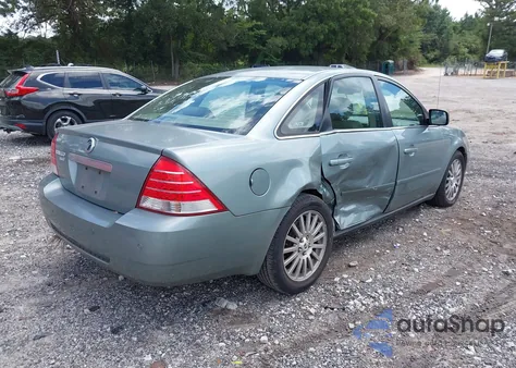 2005 Mercury Montego Premier из США, поврежденный, VIN 1MEHM42175G609250